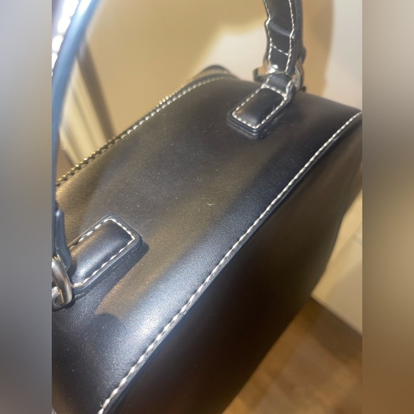 Love Moschino Faux Leather Embroidered Crossbody/Shoulder Bag *Minor Flaws* - Picture 11 of 16